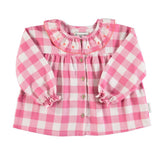 Piupiuchick Checkered Pink Blouse