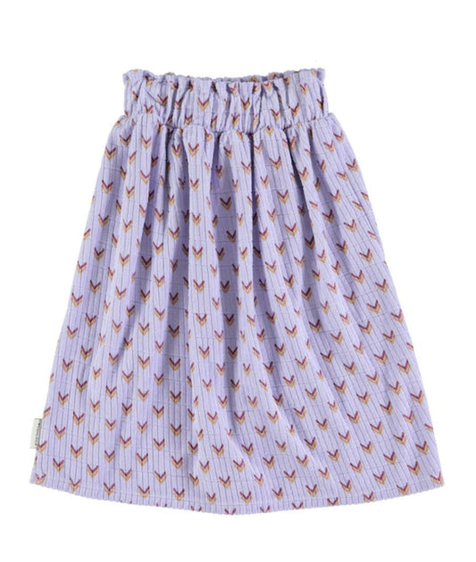 Piupiuchick Long Terry Cotton Skirt