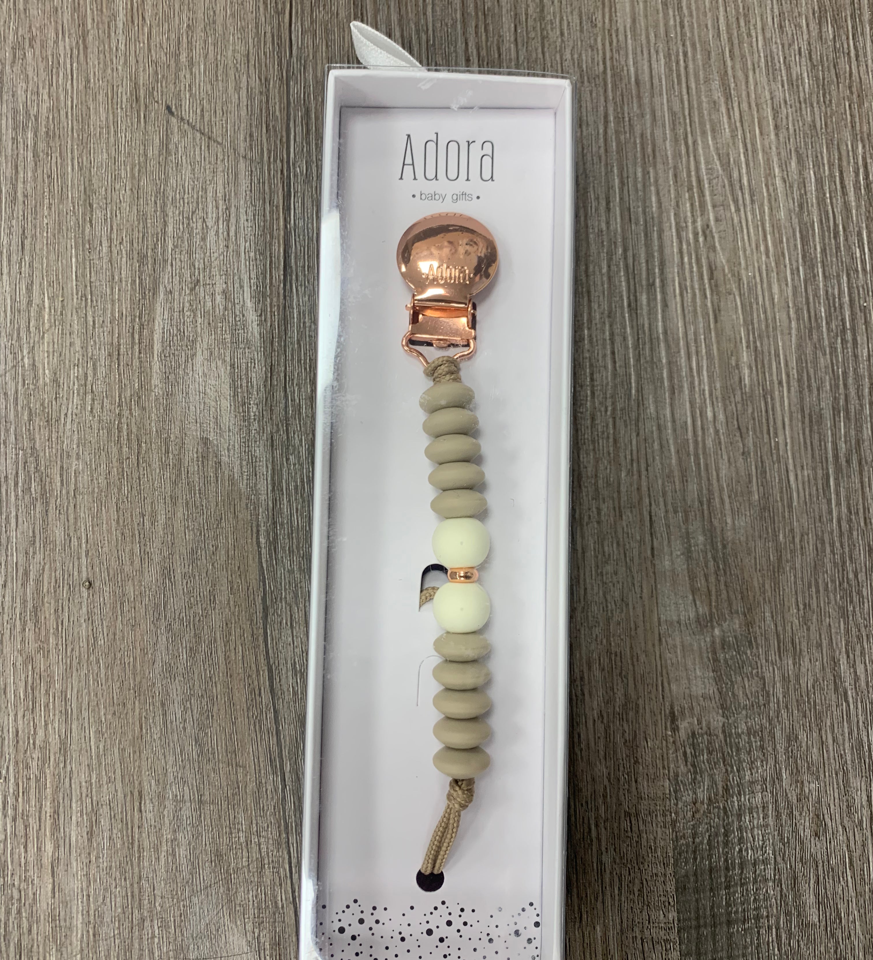 Adora Baby Pacifier Clip