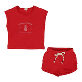 Contrast Collection Girls Toddler Set