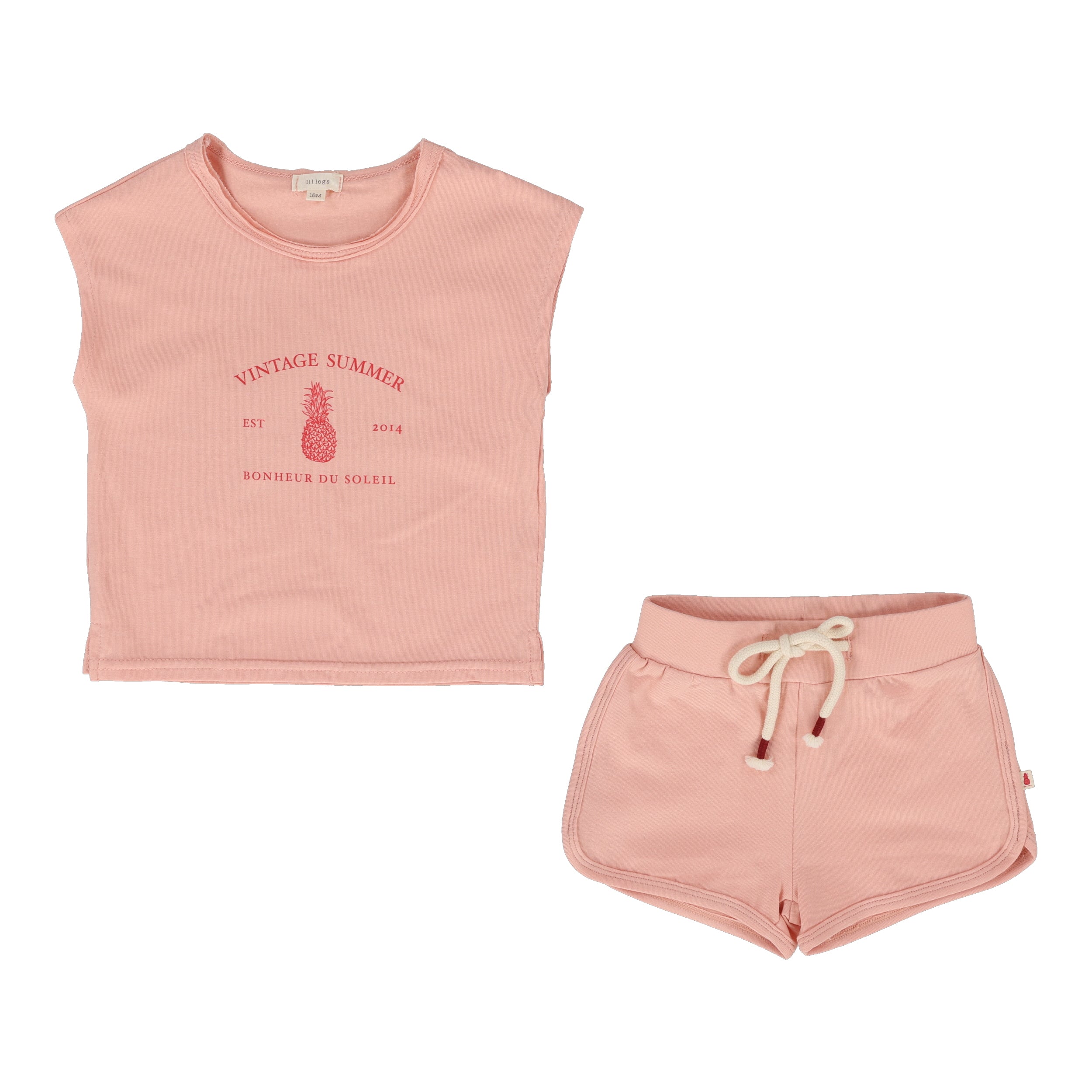 Contrast Collection Girls Toddler Set