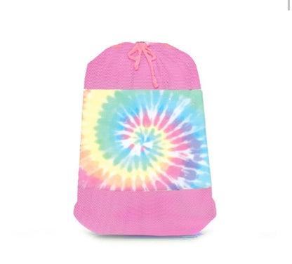 Tie Dye Mesh Laundry Bag