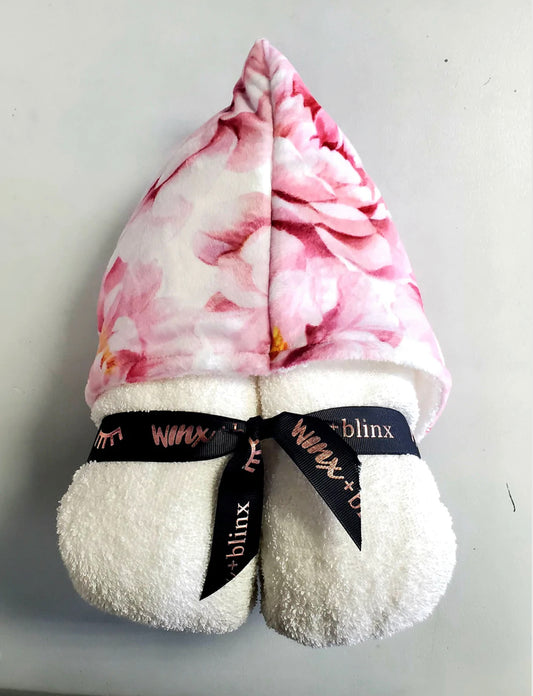 Floral Hooded Towel